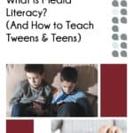 An article explaining what media literacy is and how to help tweens and teens find credible sources and avoid fake news.