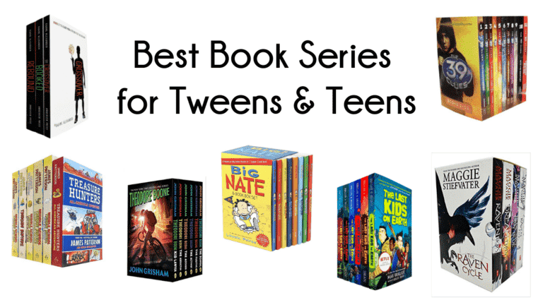 Best Book Series for Tweens & Teens (Book Guide 2024)