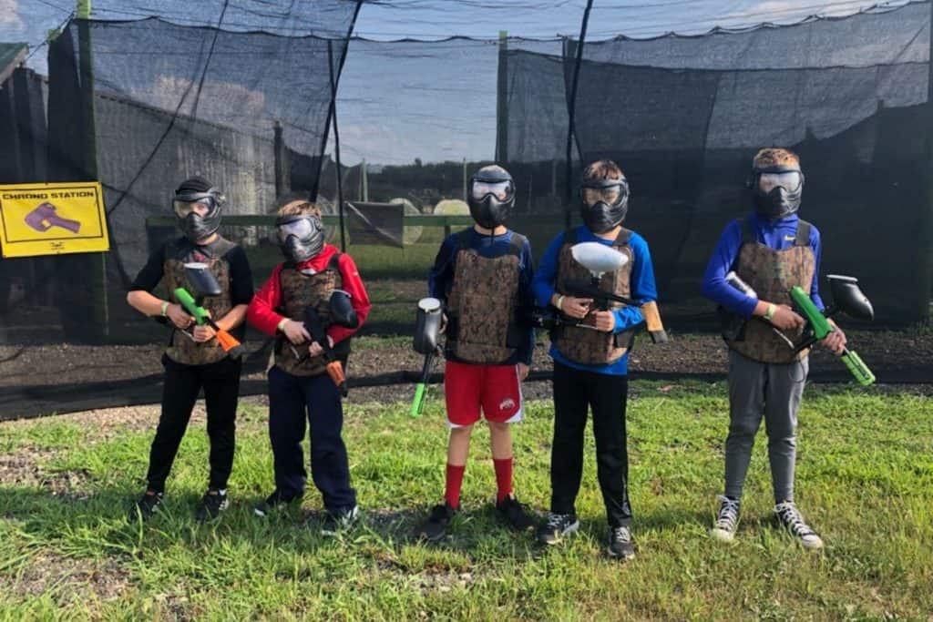 paintball 12 year old birthday party ideas