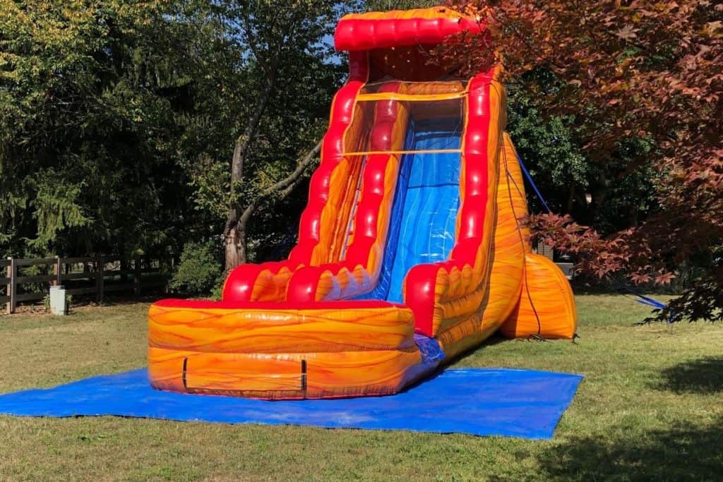 water slide 12 year old birthday party ideas