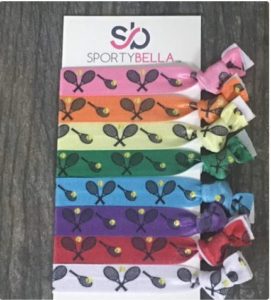 tennis racket hair ties