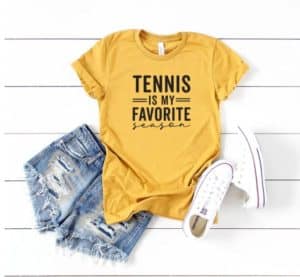 Tennis is my favorite season tshirt