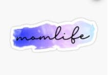 mom life sticker