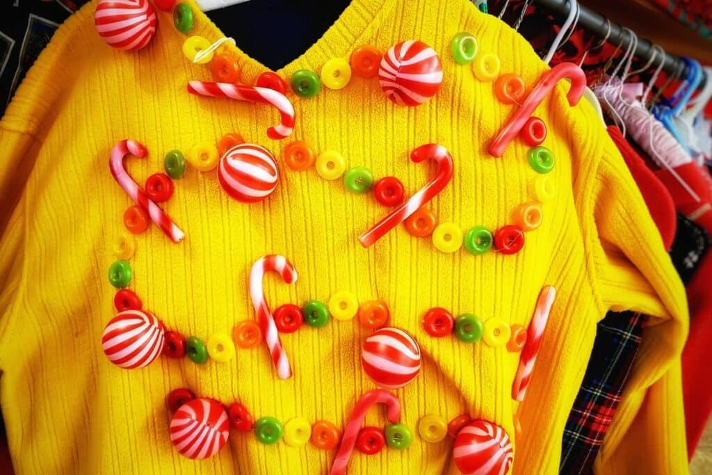 DIY ugly sweater