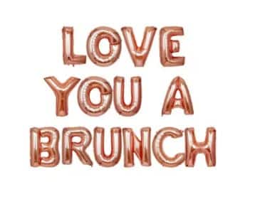 Brunch Balloon Banner