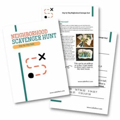 Neighborhood Scavenger Hunt