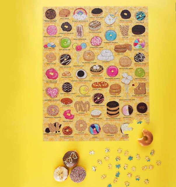 Donut Lover's Puzzle - 1000 piece