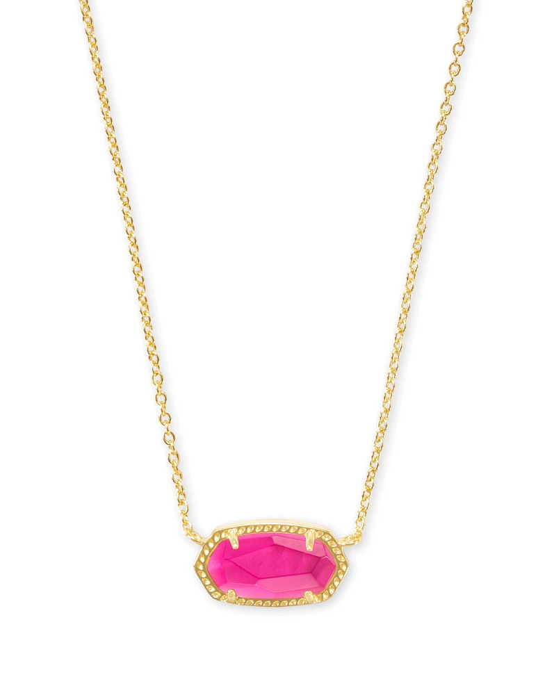 Elisa Gold Pendant Necklace in Azalea Illusion | Kendra Scott