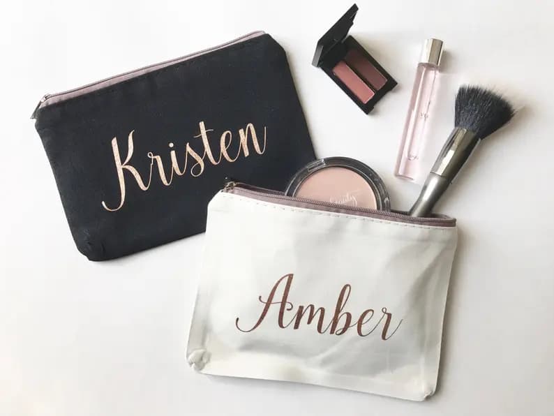 Personalized Makeup Bag